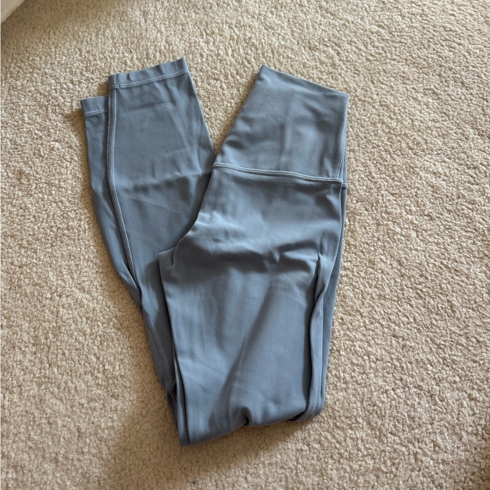 lululemon align pant 25 chambray